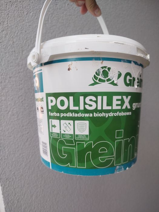 Farba podkładowa biohydrofobowa grunt PP Greenplast 3kg Polisilex