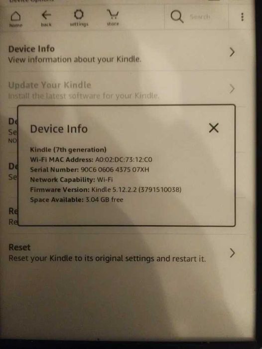 Kindle 7th generation