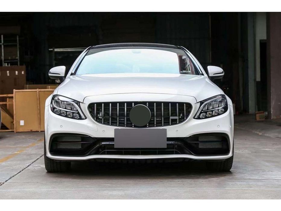 Mercedes C-сlass W205 2018-2021р Комплект обвісів з дифузором AMG C63