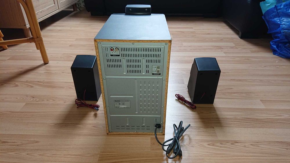 sony srs db500 głośniki PC 2.1 subwoofer logitech soundbar jbl boombox