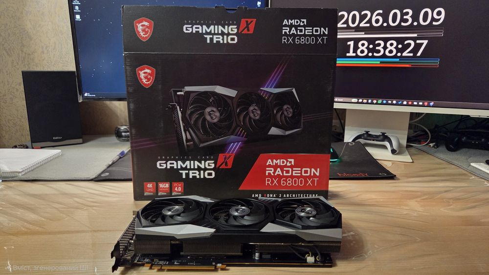 msi rx 6800xt - купити комплектуючі для ПК - Ціна на OLX.ua