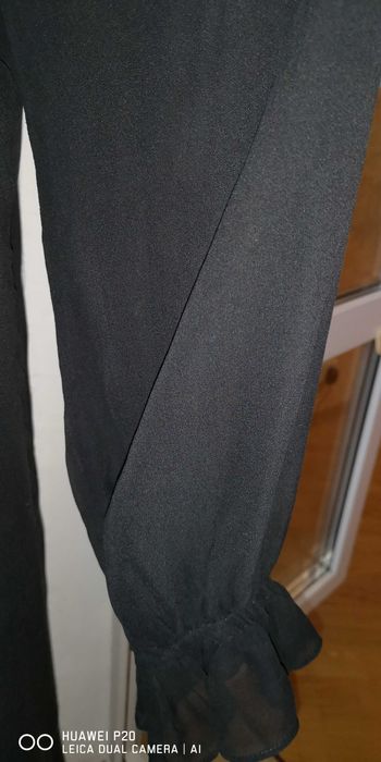 вечірня вишукана сукня MONSOON розмір L чорна шовк