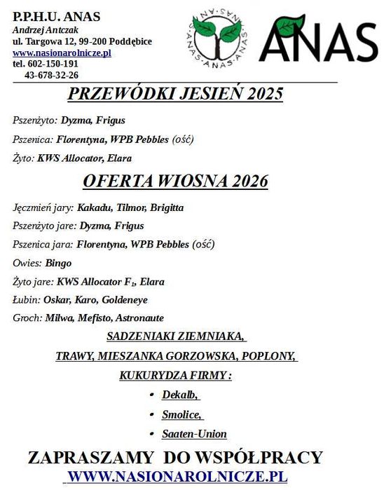 Pszenżyto Frigus Kwalifikowany materiał siewny C1 PRZEWÓDKA!!!