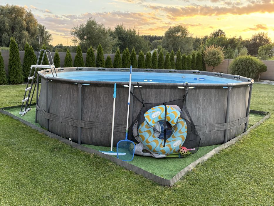 Basen Intex Greywood 26744,wym.:549x122cm+pompa piaskowa,gratisy,Tychy