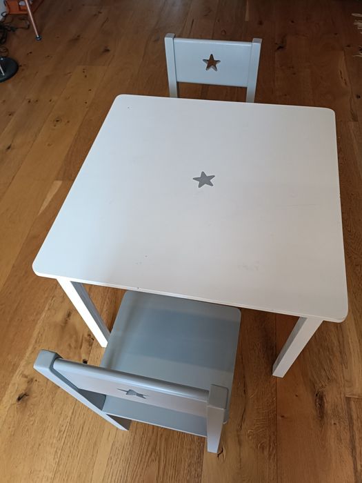 Mesa de atividade criança + 2 cadeiras