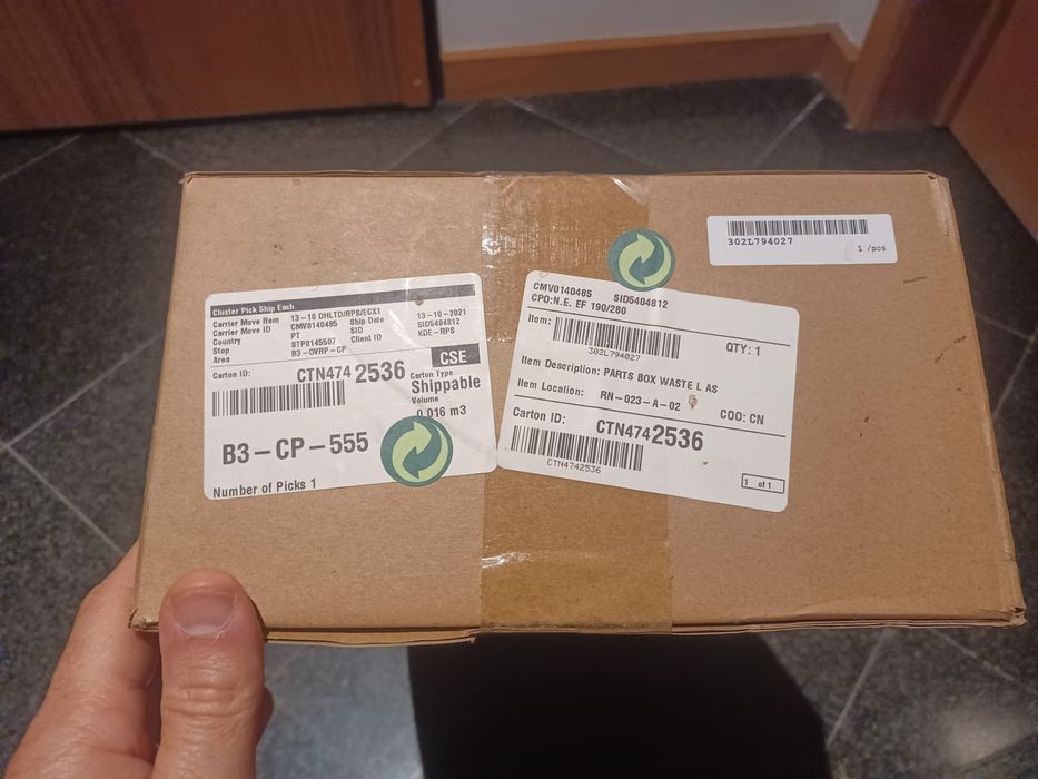 Kyocera 302L794028  Parts Waste Box Assembly