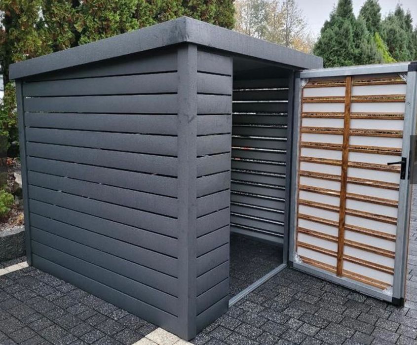 Wiata na śmieci 2x2 Extraline