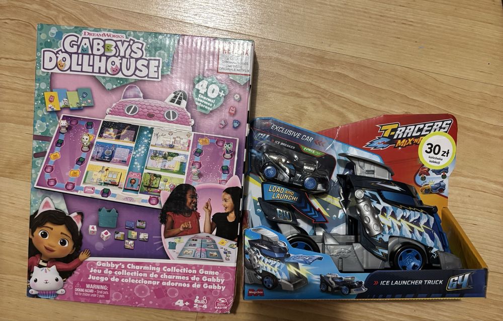 Koci domek Gabi gra + autko T-recers