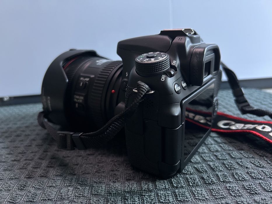 Aparat Canon EOS70D / EF 24–70 mm f/4L jak nowy