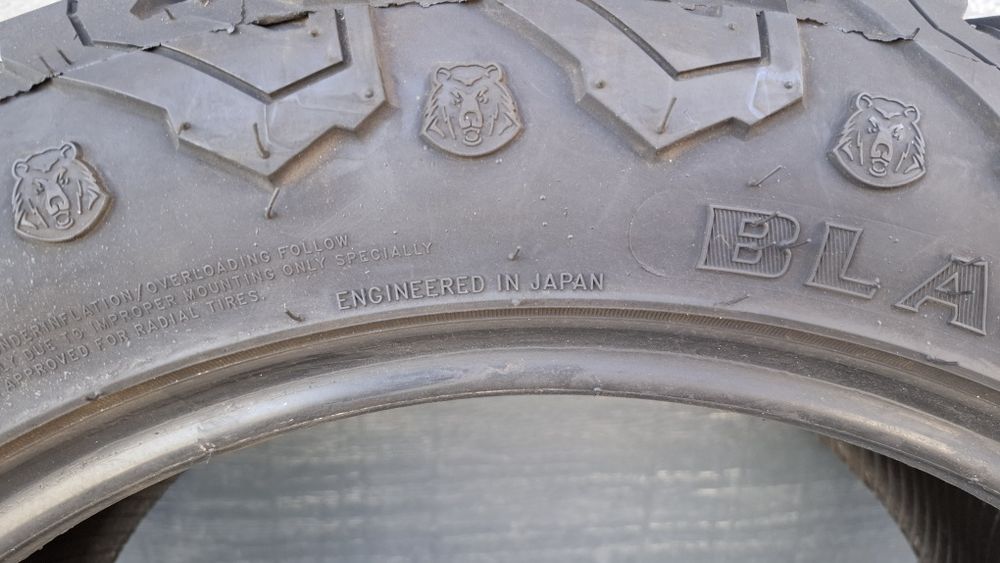 Blackbear 265/50 R20 All Terrain AT 8.3 mm