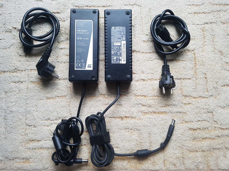 Zasilacz ładowarka  HP 135W i Green Cell Pro AD47P 120W