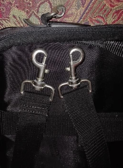 mala computador portátil em nylon militar