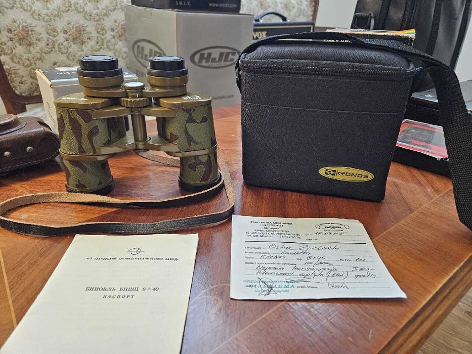 Lornetka ZOMZ BPSZC 8x40 "Kronos" Po Serwisie! Jak Nowa!