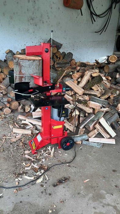 Rachador lenha 7 ton.vertical electro-hidráulico motor 3000W