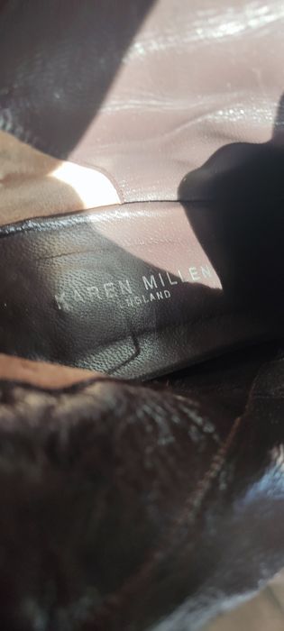 Oryginalne kozaki zebra r.40 kolekcja Karen Millen