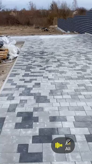 Уклатка тротуарної плиткі