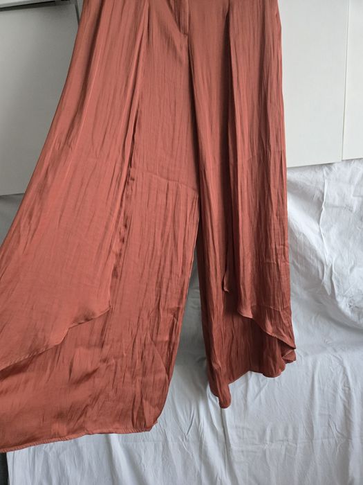 Luźne spodnie letnie nowe z metką L Zara