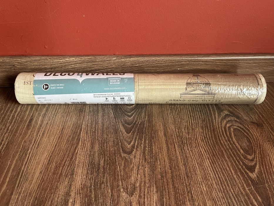 Papel de parede rolo NOVO embalalado caixas de vinho