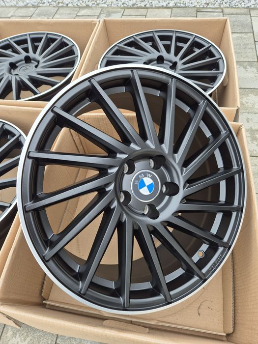 Felgi 18" 5x112 BMW X3 G01 G32 X4 G02 G15 G16 G20 Nowe Czarne TPMS | #KT17