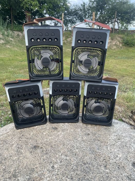 Портативний міні-вентилятор повітряного охолодження 3 в 1