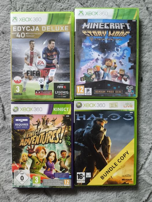 4 gry x Xbox 360