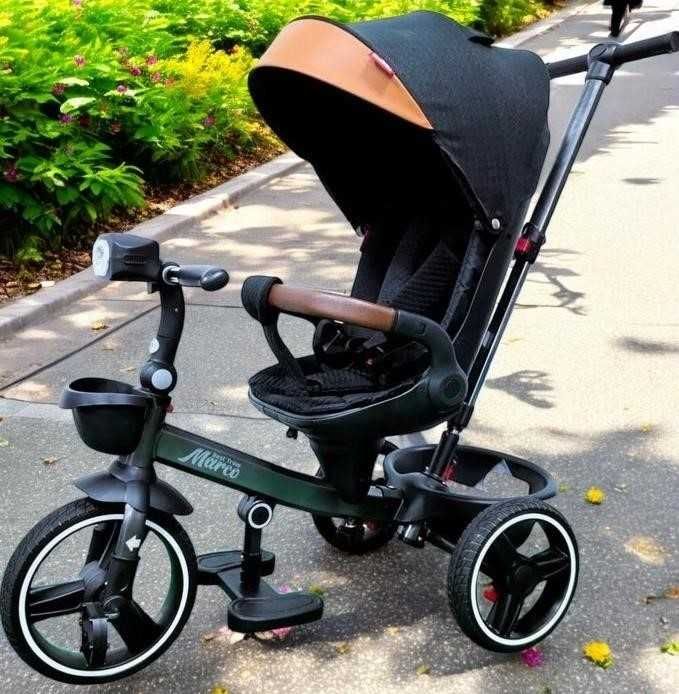 В наличии Детский трехколесный велосипед коляска. Дитячий