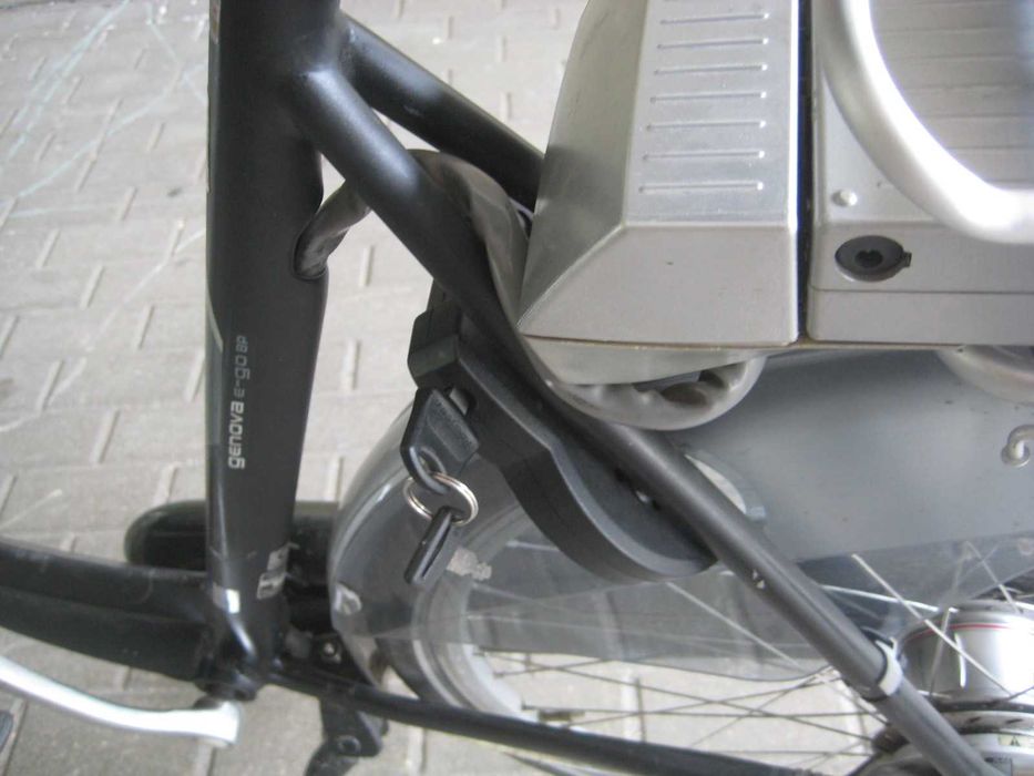 Rower elektryczny Batavs-genova e-go 8p,manetka,gold bateria