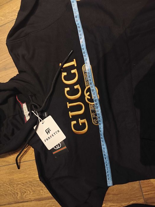 Nowy dres męski Gucci M spodnie bluza kangurka kaptur