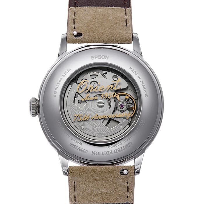Японський годинник Orient Bambino 75th anniversary