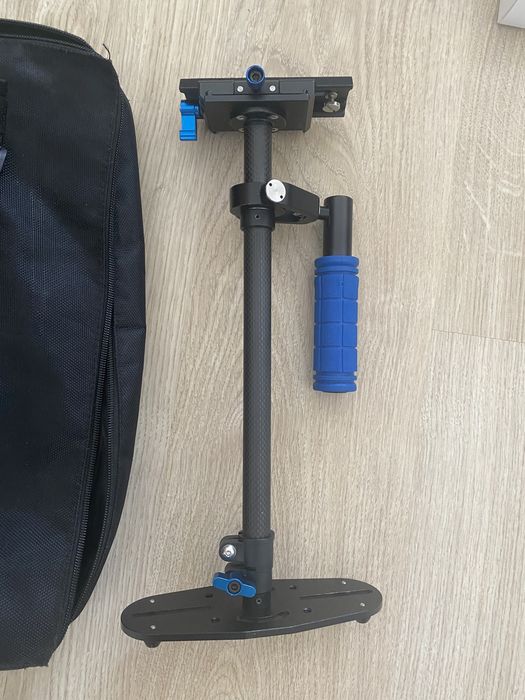 Steadicam estabilizador novo fibra carbono