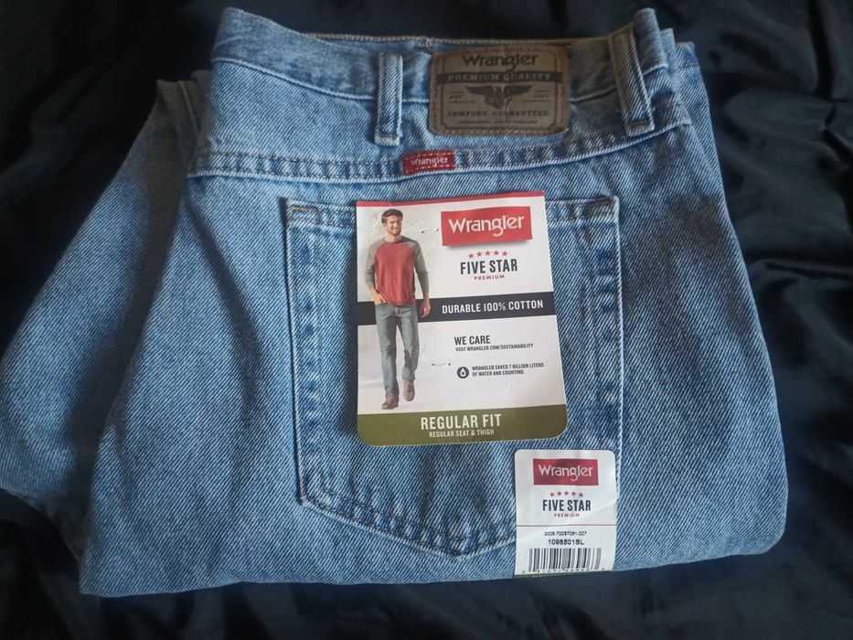 Джинси Wrangler Five Star Premium Denim Regular Fit 40x32