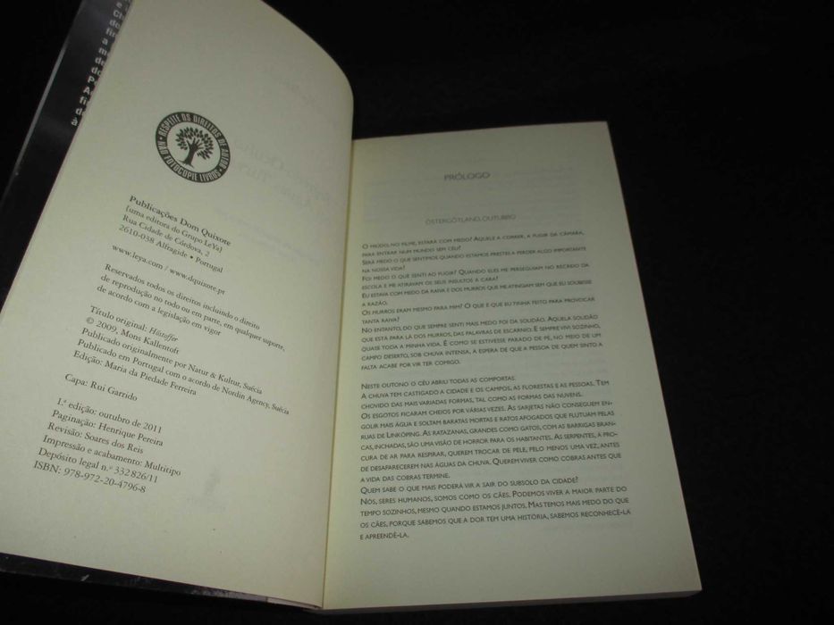 Livro Segredo Oculto em Águas Turvas Outono Mons Kallentoft