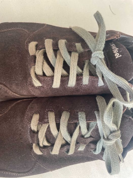 Tenis castanhos em camurça | Newfeel | 41