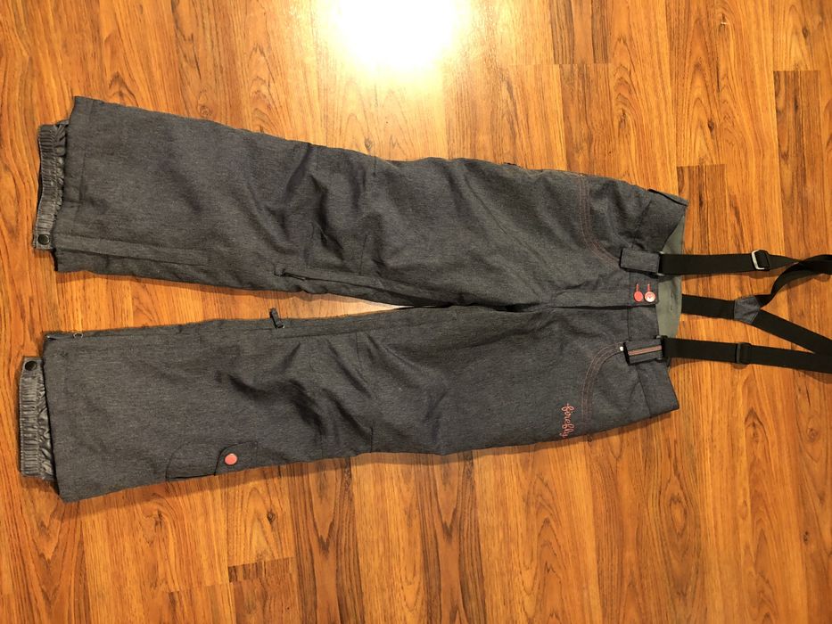 Лижні штани на підтяжках