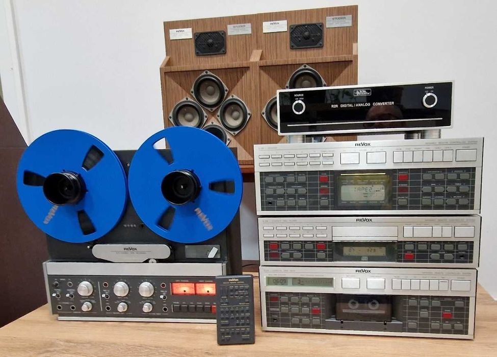 Revox – B215, B77, B285, B226 Kompletny System hi-end do domu / studia