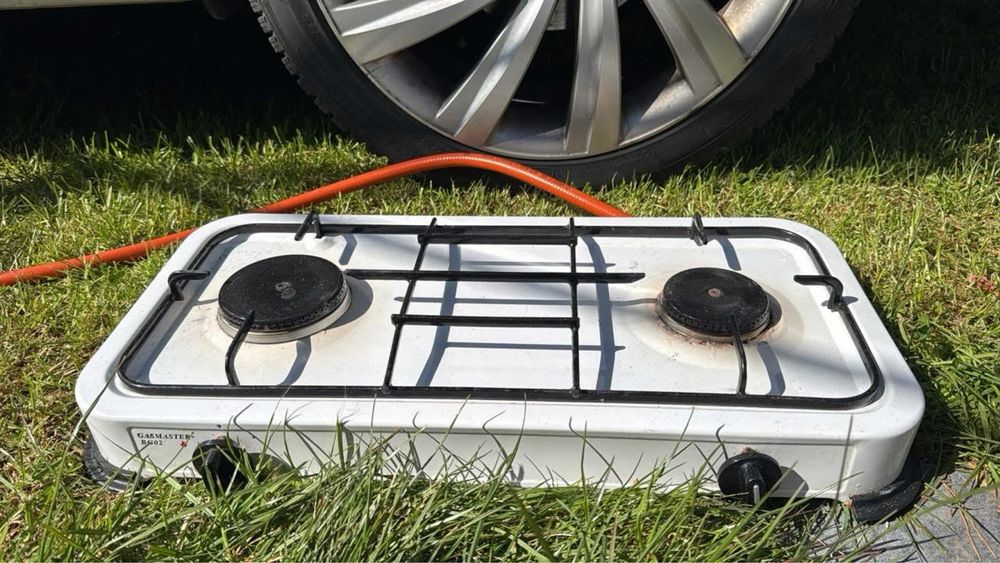 Kuchenka gazowa dwupalnikowa turystyczna camping.