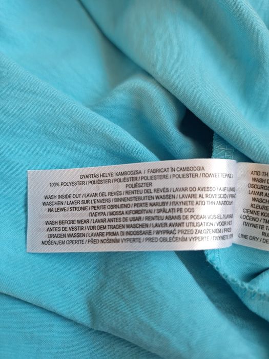 Niebieska bluzka bez rękawów Primark L