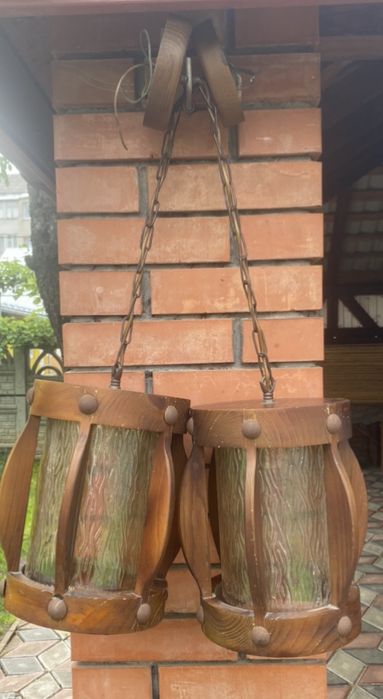 Люстри в альтанку