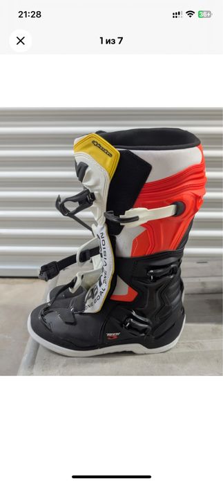 Alpinestars мотоботы кросс эндуро