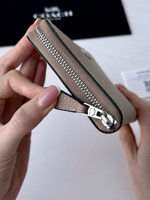 COACH Medium Zip Around Жіночий гаманець шкіряний оригінал подарунок