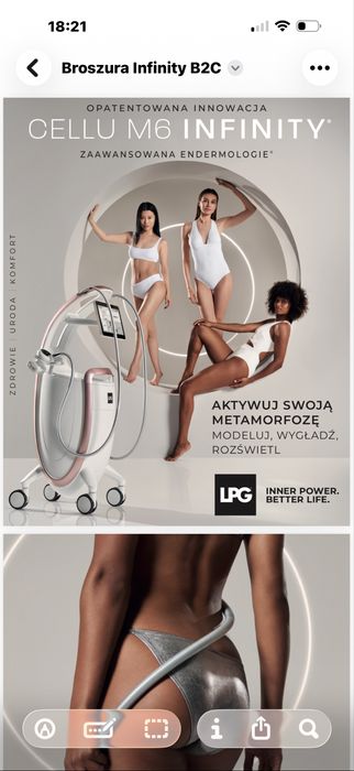 Oddam leasing  endermologia lpg infinity 2025
