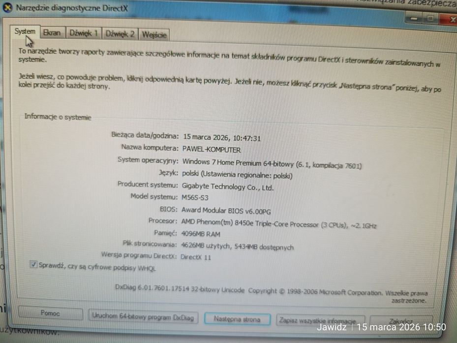 Komputer stacjonarny