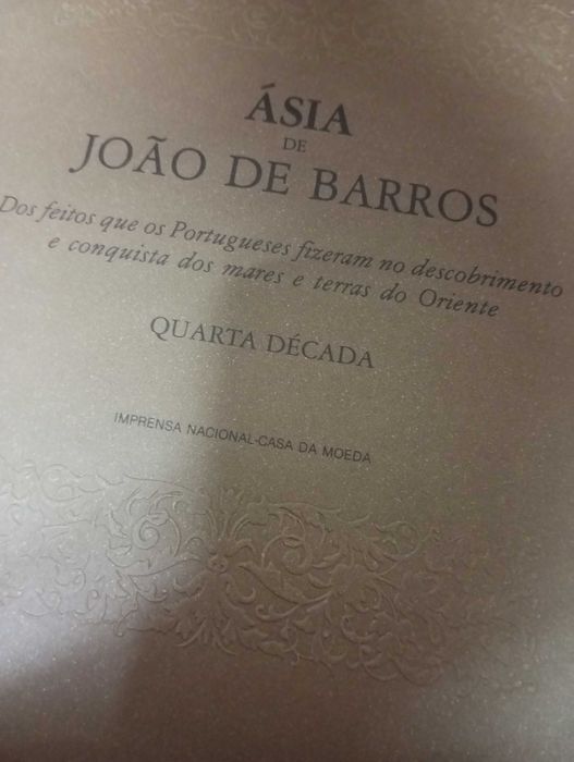 Ásia de João de Barros 4 década