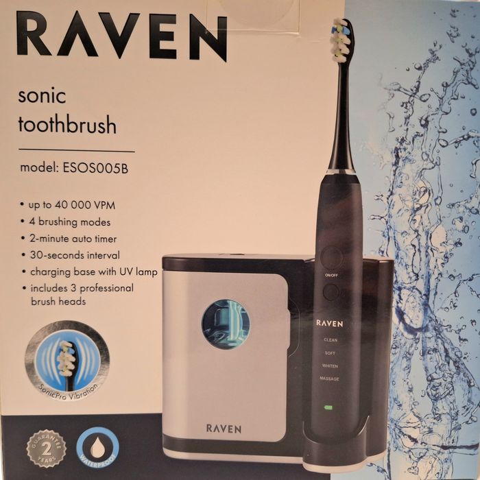 Raven szczoteczki soniczna model: ESOS005B
