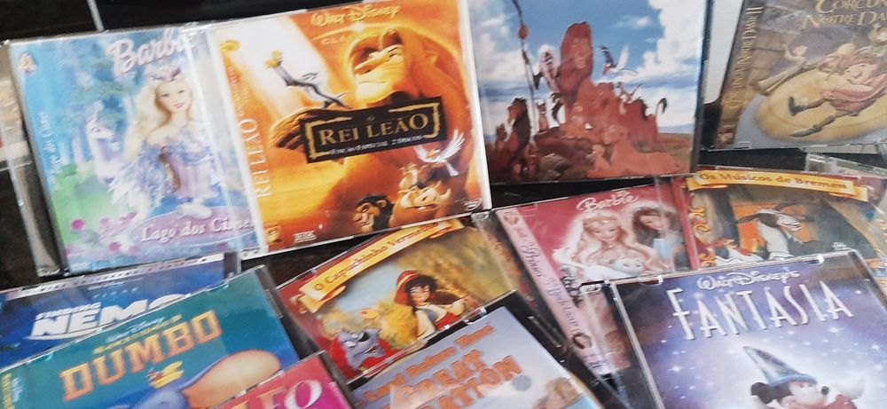 DVDS  para entreter as crianças