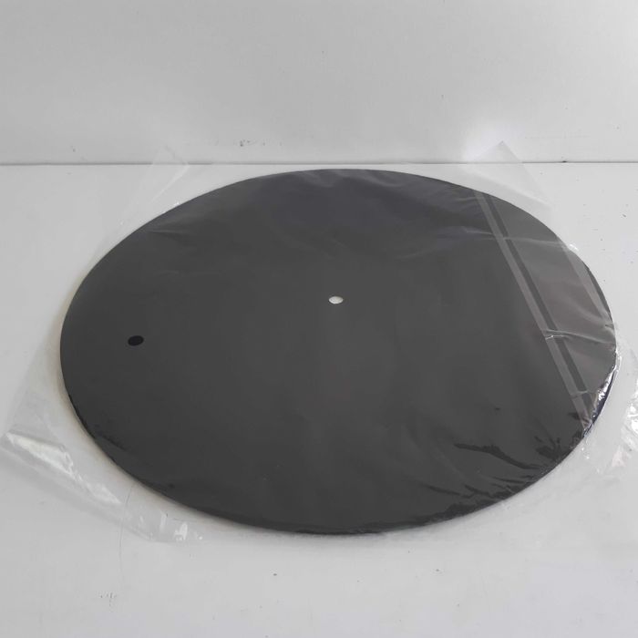 Base Nova 29,5cm Feltro Preto p/ Prato de Gira Discos
