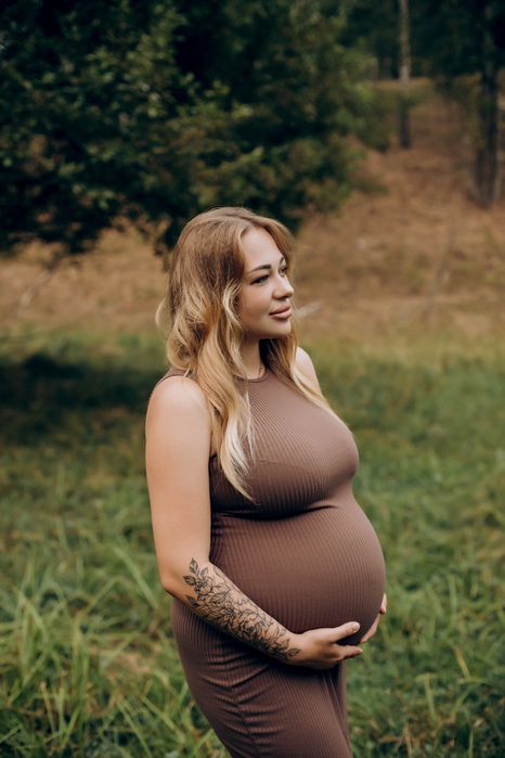 Сукня по фігурі рубчик