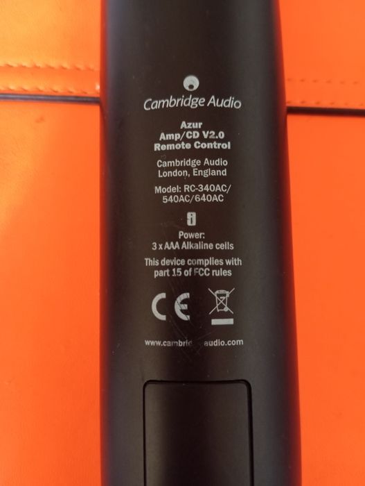 Oryginalny pilot Cambridge audio  Azur