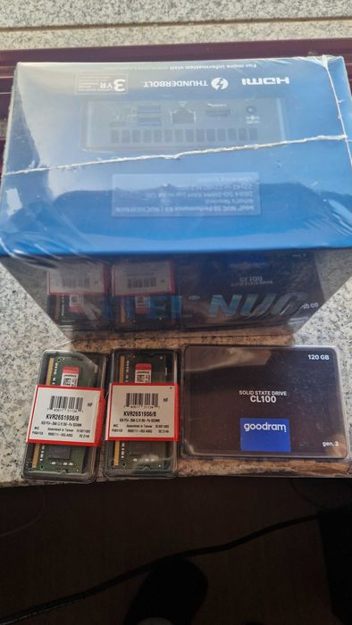 PC Intel NUC 10- Selado + 16Gb DDR4 + 120Gb