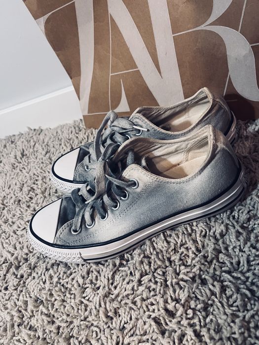 Trampki damskie converse szare rozm 37